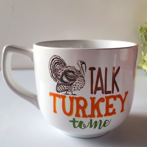 Talk Turkey To Me, Jumbo Multi Purpose Mug. - Picture 1 of 9